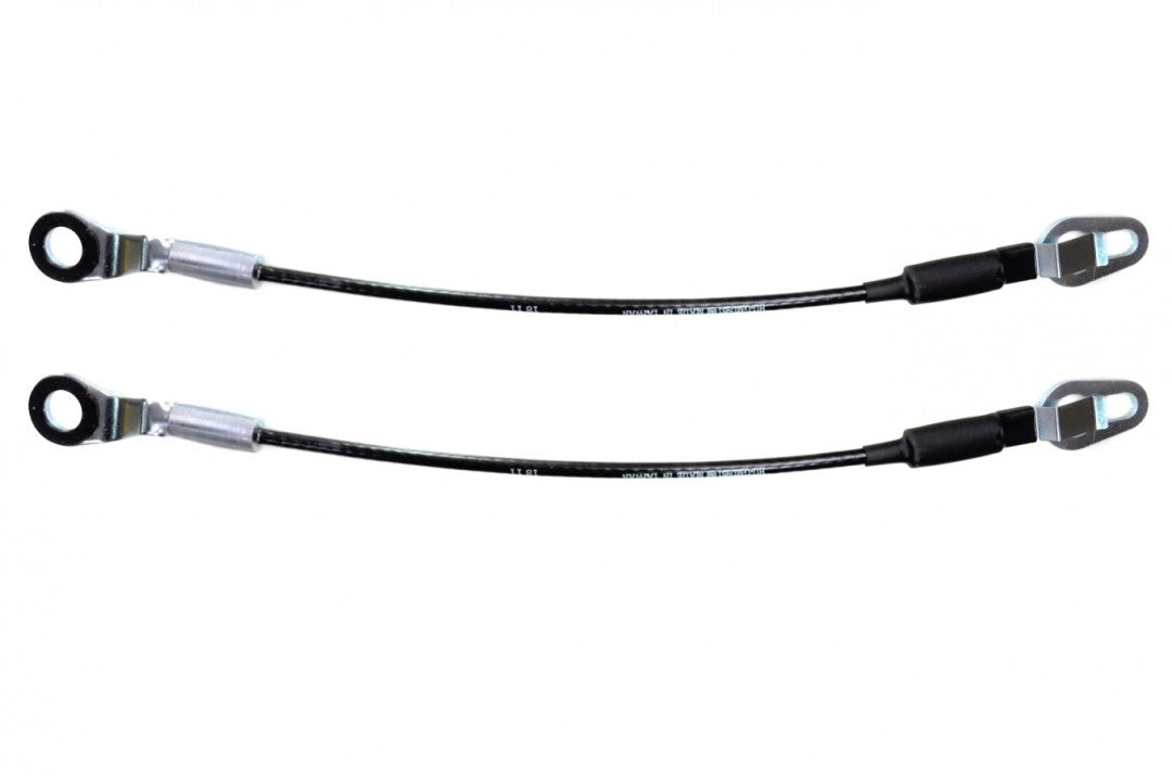 PT Auto Warehouse TC-GM951-P - Tailgate Cable Support - Left/Right Pair