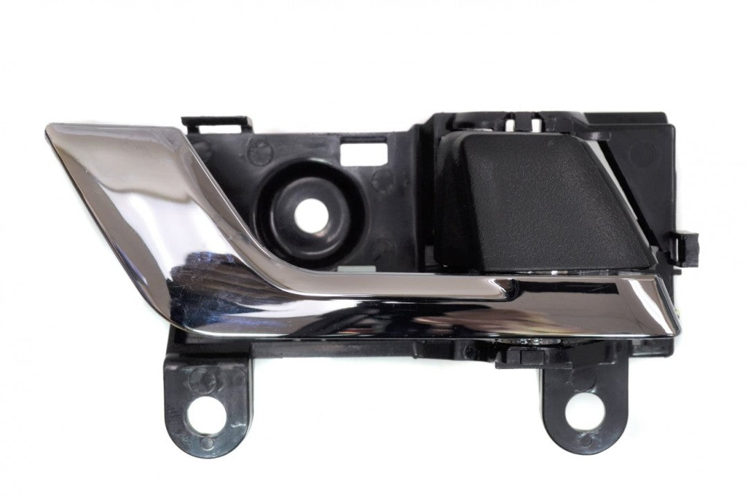 PT Auto Warehouse TO-2605MA-RH - Interior Inner Inside Door Handle, Chrome Lever with Black Housing - Right Passenger Side