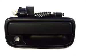 PT Auto Warehouse TO-3246S-FR - Outer Exterior Outside Door Handle, Smooth Black - Passenger Side Front