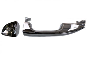 PT Auto Warehouse TO-3289M-RR - Exterior Outer Outside Door Handle, Chrome - Rear Right Passenger Side