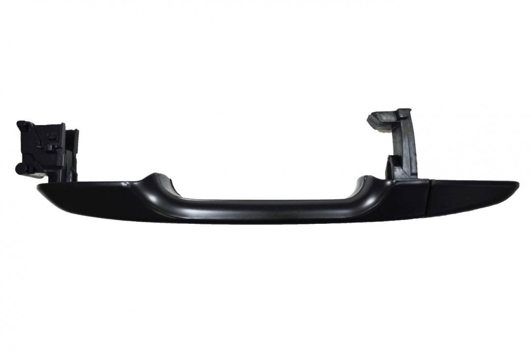 PT Auto Warehouse TO-3301S-FL - Outer Exterior Outside Door Handle, Smooth Black - Driver Side Front