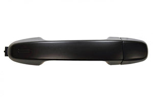 PT Auto Warehouse TO-3301S-RER - Outer Exterior Outside Door Handle, Smooth Black - Rear Left or Rear Right